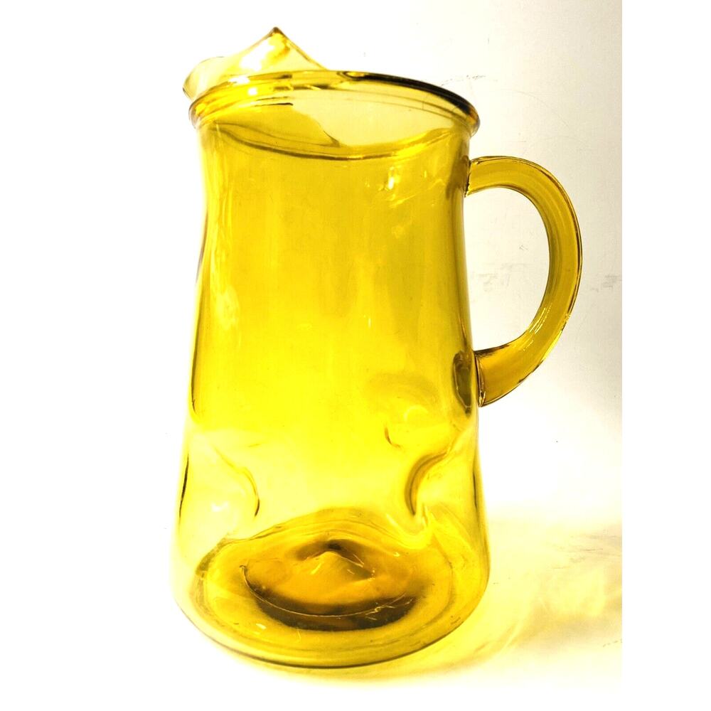 Yellow Pitcher Lemonade Tea Summer Serving Pitcher